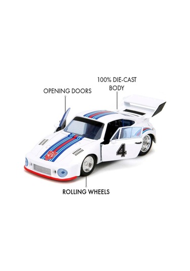 Jada 1:32 Transformers G1 Jazz Porsche Çok Renkli