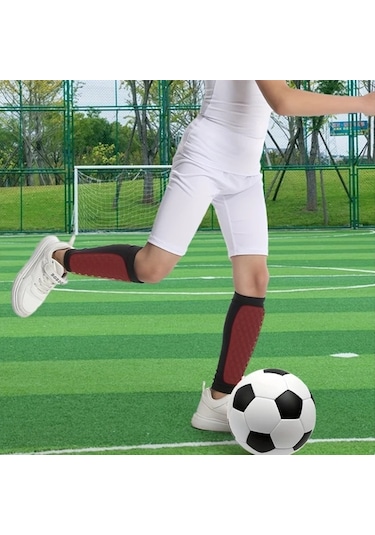 Globalbloom Siyah Yxl Futbol Baldır Kompresyon Kollukları - Koşu Beyzbol Basketbol