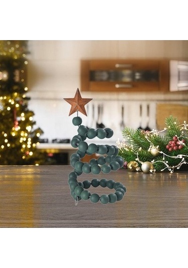 Lijinxu Mini Masa Yılbaşı Ağacı Doğum Günü Pencere Yeşil