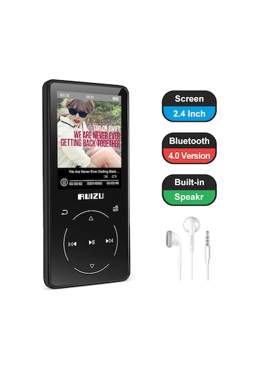 Ruizu D16 8 GB Dokunmatik Bluetooth MP3 Çalar