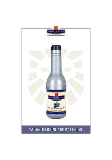 Simonelli Frozen Püre Yaban Mersini 1 KG