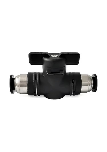 Unicomlifeerp Pneumatik Tüp Bağlantı Parçası, Hızlı Hava Ve Su Hortumu Bağlantısı, Od 4-12mm, Çoklu Tip Whıte 1/8"