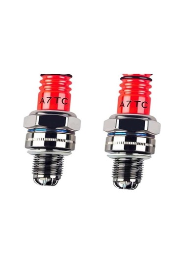 Kırmızı 3-tırnak 2 Adet Evrensel Buji