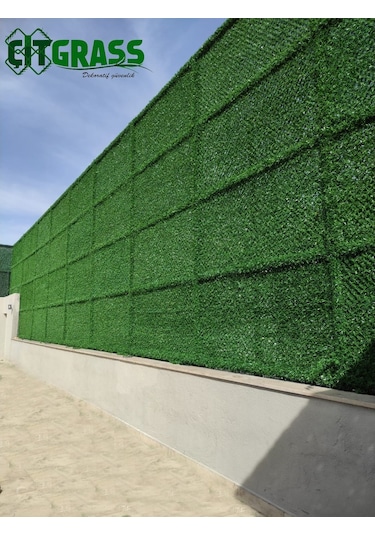 150 Cm Çitgrass Çim Li Çit Uv Korumalı
