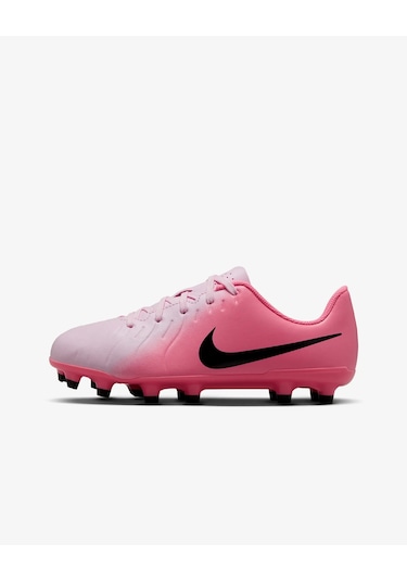 Nike Jr. Tiempo Legend 10 Club Çocuk Krampon Dar Kalıp Pembe