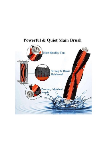 1s S50 S55 S5 Max S6maxv S6 Aksesuarları Robot Süpürge Parçaları İçin 36 Adet Hepa Filtreli Paspas Bezi Fırçası - Yongtao