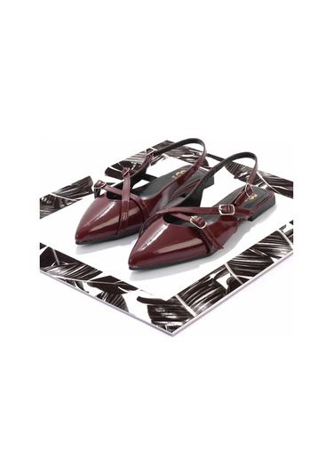Bordo Kadın Babet K01473010508 Bordo