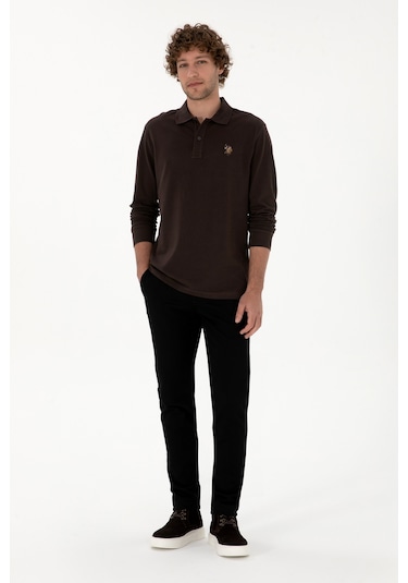 U.s. Polo Assn. Erkek Siyah Pantolon Kanvas-chino 50316831-vr046 Siyah