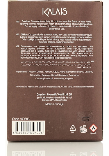 Alberto Taccini Kalais Erkek Parfüm EDP 100 ML