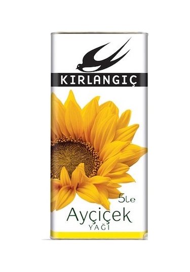 Kırlangıç Ayçiçek Yağı 5 L