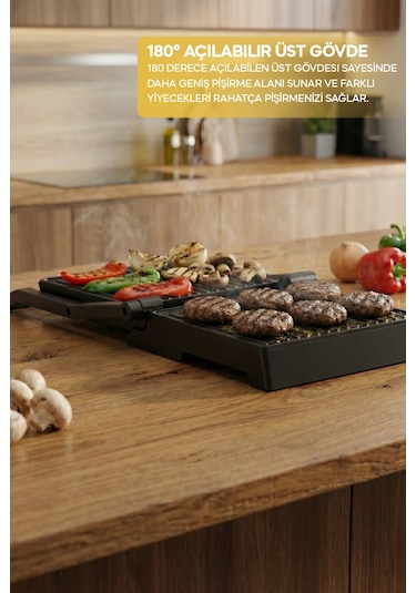 Sinbo SSM-2594 1000 W Izgara Ve Tost Makinesi