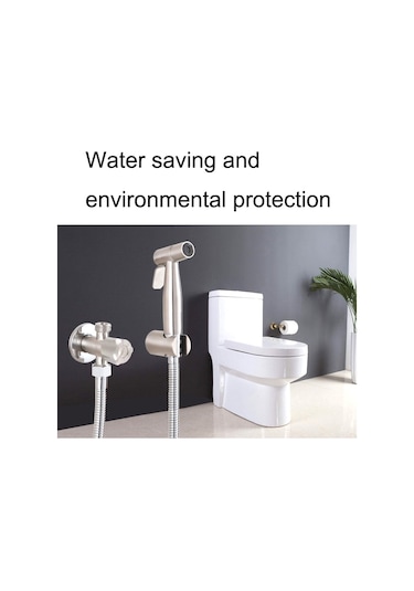 Sones 304 Paslanmaz Çelik Yıkayıcı Nozulu Dişi Yıkayıcı Seti, Stil: Dişi Yıkayıcı + Hortum Çok Renkli