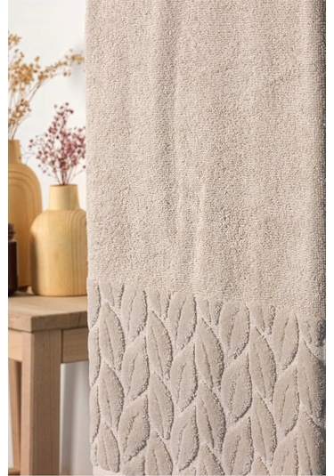 Nivemeshome 632 Bej 90x150 Hazal Banyo Havlusu Nurpak Bej