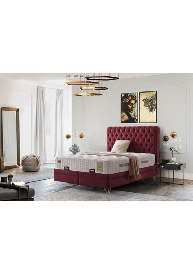 Lima Ortopedik Antialerjik 30cm 100 200 Yatak-baza-başlık Seti 100 x 200