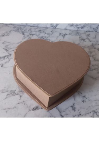 Hobi Adn Kalp Kutu Ahşap Mdf Ham Model El Yapım