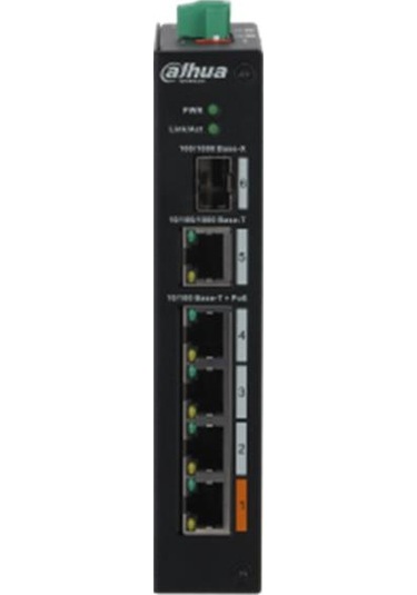 Dahua PFS3106 4ET 60 V2 4FE POE Port 4xPoe 60 W 1GE Uplink 1XSF Swich