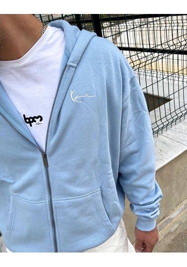 Karl Kani Oversize Zip Hoodie Sweatshirt 001