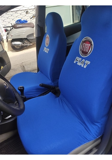 Fiat Mavi Oto Atlet Servis Kılıfı 4 Parça Ser-0031
