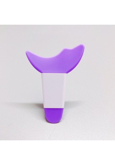 Suntek Çok İşlevli Eyeliner Şablonlar Silikon 6.9cmx5cm-mor