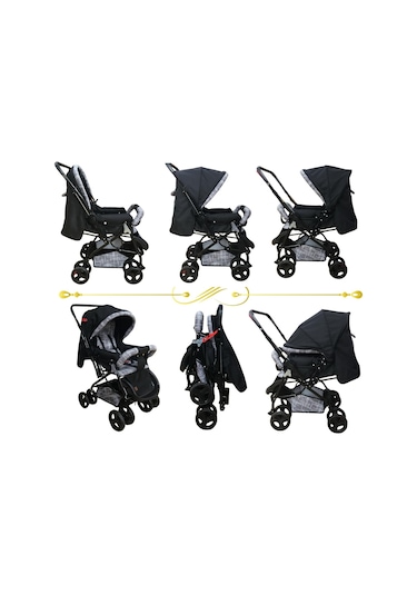 Jusso Dido Comfort Line Çift Yönlü Bebek Arabası