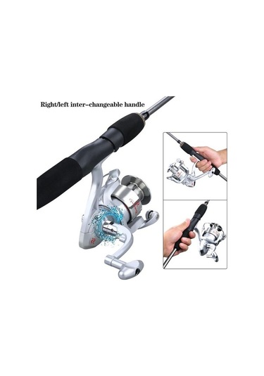 Didadodo Deniz Sazan Balıkçılığı Seti İçin İplik Balıkçılık Makarası & Karbon Fiber Çubuk Rod 1.7m & 2000 Rod1.7m&2000