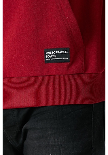 Comeor Erkek Bordo Basic Kapüşonlu Regular Fit Normal Kesim 2 İplik Kumaş Günlük Sweatshirt Bordo Comeor Erkek Bordo Basic Kapüşonlu Regular Fit Normal Kesim 2 İplik Kumaş Günlük Sweatshirt Bordo