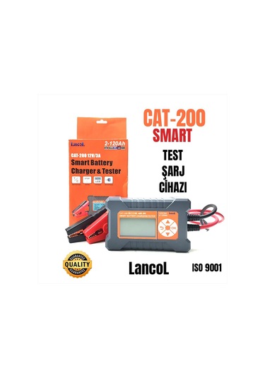 Lancol Akü Test Ve Sarj Cihazi 12v/3a Cat-200