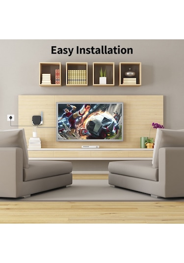 Cbtx iOS TV2 / 3/4/5/6 Uyumlu Duvara Monte Monitör Standı + Kumanda Kılıfı Siyah