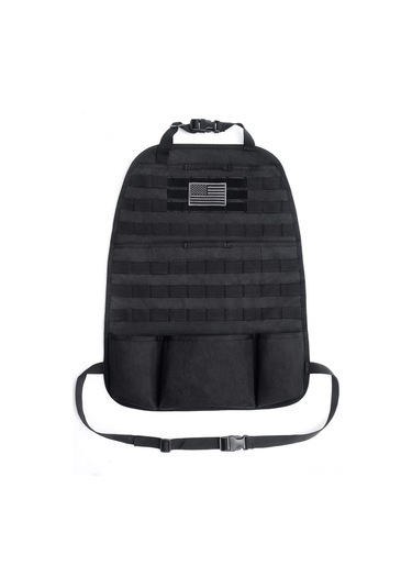 Yaleker Araç Koltuğu Düzenleyici - Çok Cepli Su Geçirmez Molle Çanta 43x58cm