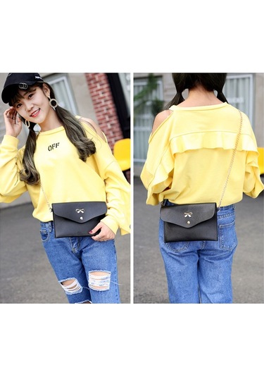 Lebıhmurah Wbp1456 Moda Pu Rahat Hafif Sırt Çantası Omuz Çantaları Metal Ilmek Dekorasyon Cüzdan Kadınlar İçin 4 Adet Set Girlsfashion Çok Renkli