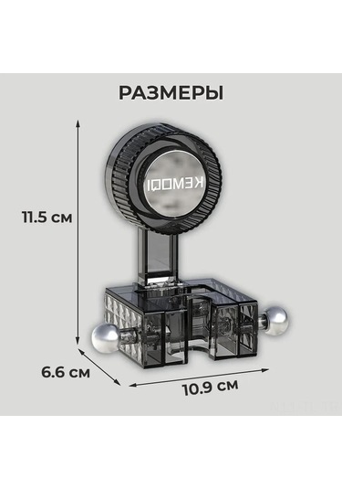 Hombey Modern Gri Banyo Duş Braketi - Yükseklik Ayarlı, Döndürme Korumalı, Metal Malzeme, 1/2"-3/4" Bağlantı Standartı Gri