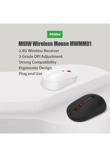 Geeroyoo Kablosuz Sessiz Fare - 1600dpı, 2.4ghz, Windows/android/mac Uyumlu, Taşınabilir Ve Ergonomik Tasarım Mıııw