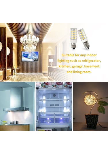 Xindoker E14 Seramik Led Dondurucu Ampülü 4w Beyaz Işık 220v Enerji Tasarruflu Soğutma Fonksiyonu Ip55 50.000 Saat Ömür Ry-bxd