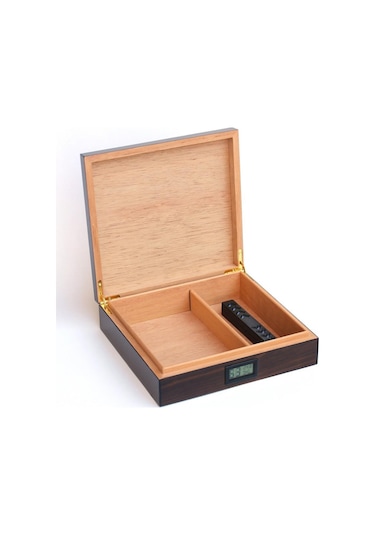Cohiba Kahverengi Desenli Humidor Puro  Kutusu