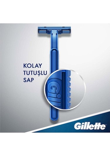 Gillette Blue2 Kullan At Tıraş Bıçağı 10 Adet
