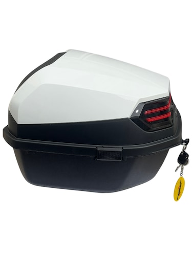 Wheelıe Xt08-w 32 Litre Motosiklet Arka Çanta Beyaz