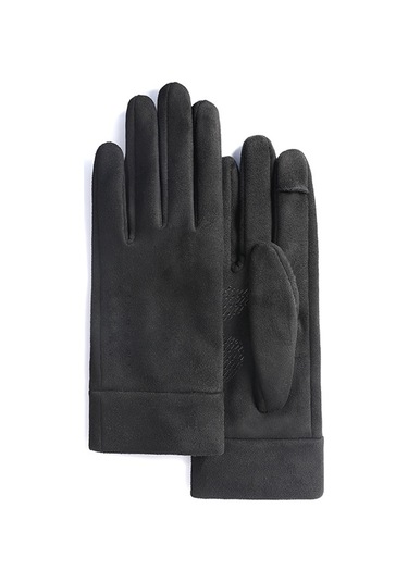 Esnek Sızdırmaz Parmaklara, Dokunmatik Ekran Uyumlu Parmak Uçlarına Ve Rüzgar Geçirmez Süet Eldivenlere Sahip Sıcak Kış Eldivenleri