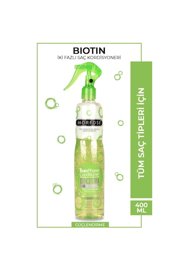 Morfose Biotin Çift Fazlı Fön Suyu 400 ML