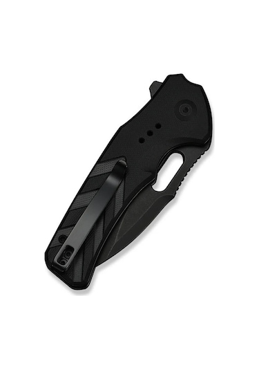 Civivi Vexron Milled Black G10 Handle Black Stonewashed 14c28n Blade Kamp Çakı Siyah