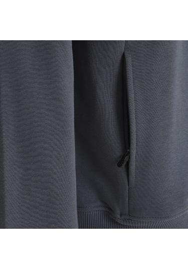 Sportive Nolan Zip Neck Erkek Antrasit Günlük Stil Sweatshirt 26ye0004-kgrı Gri