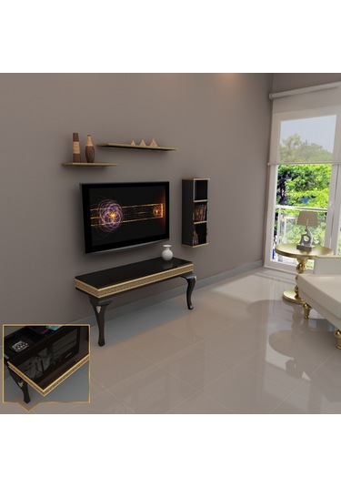 Decorotti - Lucca A2-3 Gizli Bölmeli Tv Ünitesi