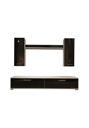 Decoraktiv Eko 7 Slm Std Tv Ünitesi Tv Sehpası Beyaz - Siyah