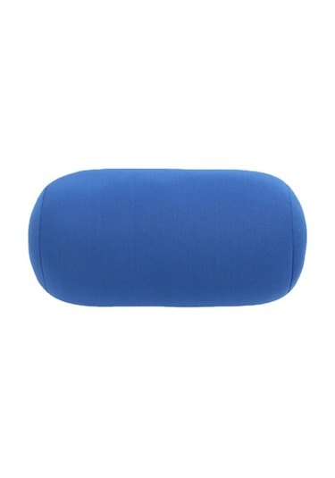 Yaozixa Mor Renkli 30x16 Ciltli Silindir Yastık - Ofis İçin Uyku, Boyun Ve Bel Desteği, Çok Fonksiyonlu Köpük Tanecikli Yastık Stokta Mor