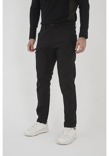 Camp Scoutland Camp594 Outdoor Softshell Su Ve Rüzgara Dayanıklı içi Polarlı Kışlık Erkek Siyah Taktik Pantolon Camp Scoutland Camp594 Outdoor Softshell Su Ve Rüzgara Dayanıklı içi Polarlı Kışlık Erkek Siyah Taktik Pantolon