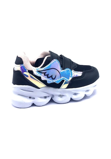 Cool Melek Ortepedik Siyah Kız Çocuk Günlük Spor Ayakkabı