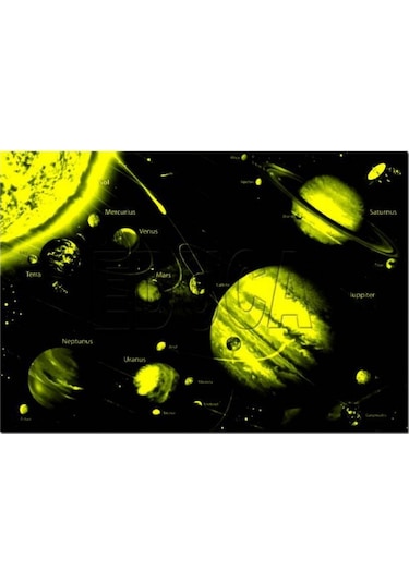 Educa 1000 Parça Puzzle Solar System Neon