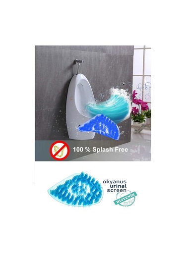 12'li Set - Okyanus Kokulu Pisuvar Süzgeci Lavabo Yer Gideri Koku Giderici Hijyenik Tuvalet Matı