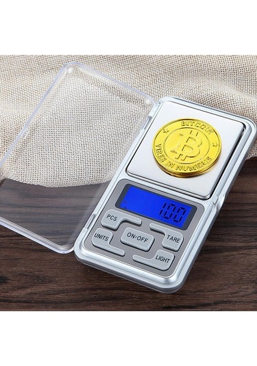 Yeni Elektronik Digitalgocket Ölçeği 0.01g Mini Takı Tartım Ölçeği Arka Işıklar Mutfak 500g Altın
