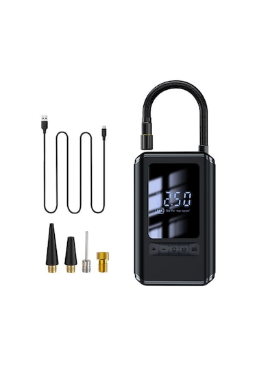 Qf Araba Lastikleri İçin Elektrikli Hava Pompası Akülü Şişirme