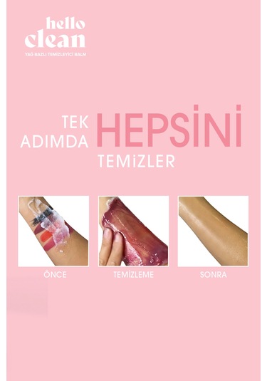 Herbaderm Hello Clean Kuru ve Hassas Ciltler İçin Yağ Bazlı Temizleyici Balm 100 ML